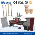 acctek high speed cheap cnc router rotary with air cooling spindle